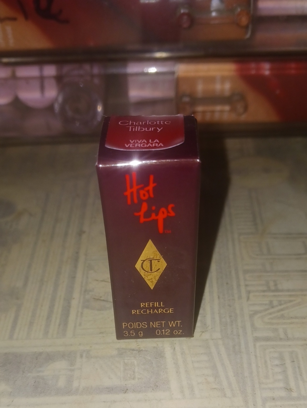 Charlotte Tilbury Hot Lips Refill - Viva La Vergara Red